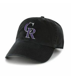 Colorado Rockies Baseball Cap Embroidered Logo